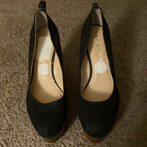 Black wedge heels - Picture 2 of 5